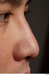 Face Nose Skin Man Asian Slim Studio photo references